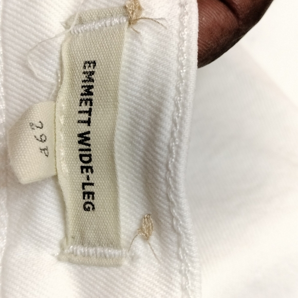 Madewell White Wide-Leg Pants - Picture 4 of 4